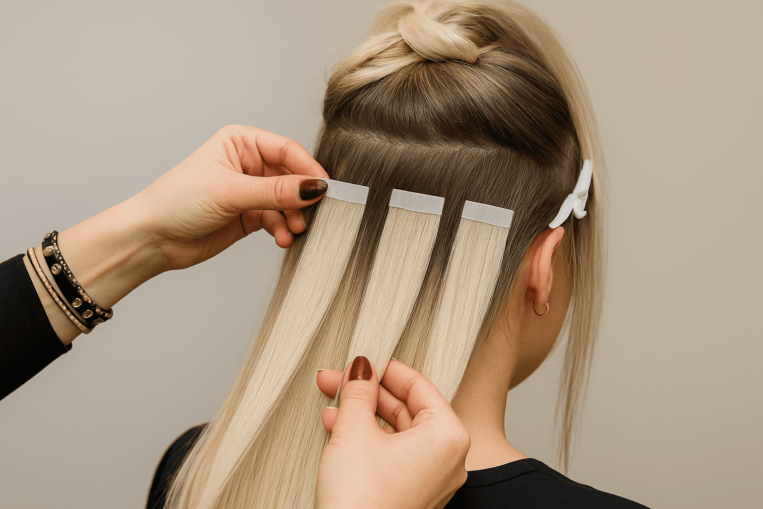 Hair Taping Service